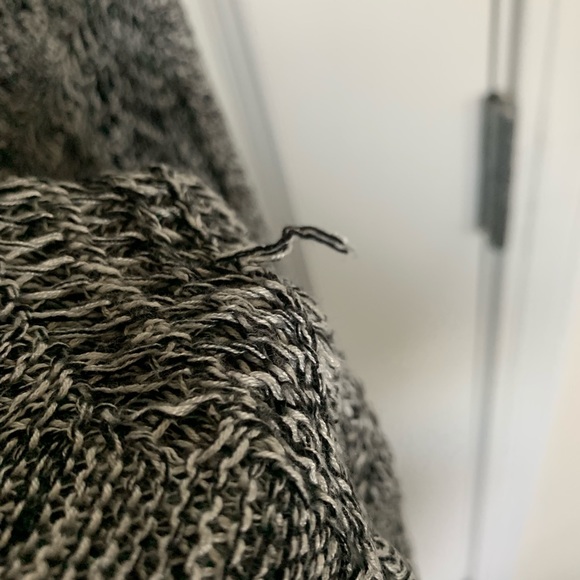 🖤 Torrid Gray Open Knit Short Sleeve Cardigan - Picture 5 of 7